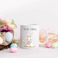 Digistamp Hase Ostern, Clipart Hase, Plotterdatei Ostern, Cricut, Osterhase, PNG Frühling, Digi stamp, Regenbogen Bild 7