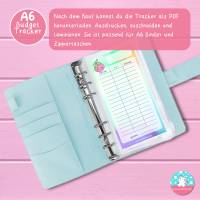 Budgettracker cute Berry - Einnahmen Ausgaben - PDF A4 - 3er Set - Umschlagmethode - Budget Bild 4