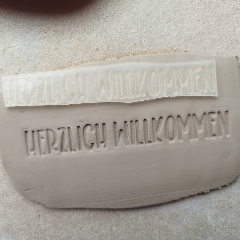 Individueller Töpferstempel - Personalisierter Metallstempel Für Keramik & Ton