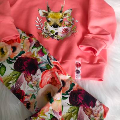 Romantische Rosen-Kombi Gr.86/92