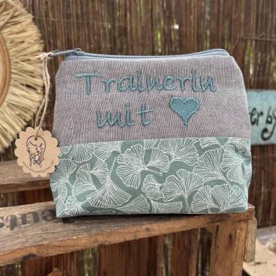 Theresa Kosmetiktasche Baumwolle - Schminktäschchen 33x23x11cm