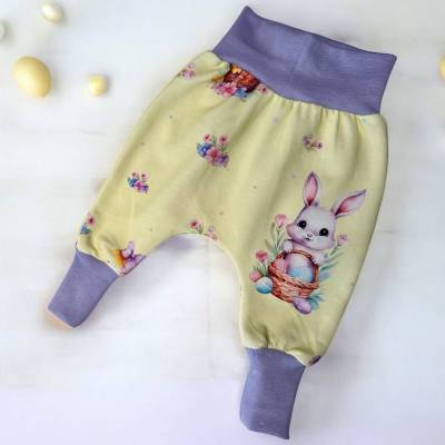 Baggy Hose Pumphose Kinder Unikate Jersey Hase