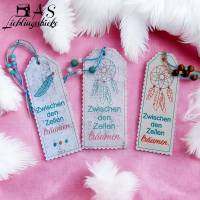 Stickdateien Set Traumfänger 06 – ITH Lesezeichen & Anhänger ab 10x10 – 16 Motive Bild 6