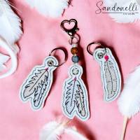 Stickdateien Set Traumfänger 06 – ITH Lesezeichen & Anhänger ab 10x10 – 16 Motive Bild 7