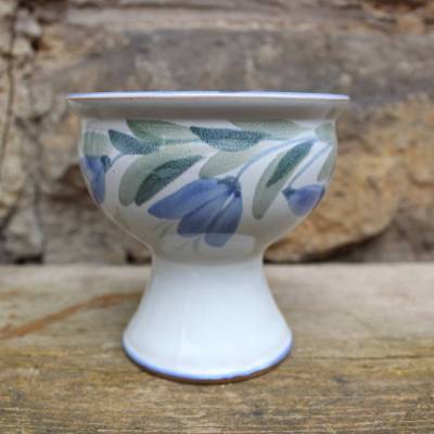 Vintage Pflanztopf Pflanzschale Steckschale Blumentopf Übertopf Keramik 70er 80er Jahre DDR