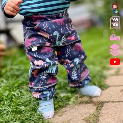 E-Book Softshellhose Lovely Frosty (Größe 74-158) Überziehhose