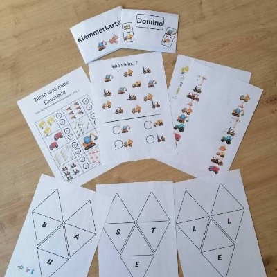 Kita(frei) - Projekt zum Thema Baustelle für Kinder zwischen 3 und 6 Jahren