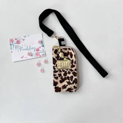 Handytasche LEO aus Fellimitat von zimtblüte