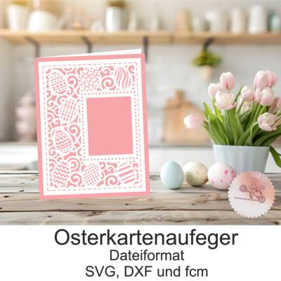 Plotterdatei Osterkartenaufleger