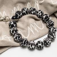 Schlüsselarmband Schlüsselanhänger Armband Schlüssel Armband Geschenk Frau Farbwahl Anhänger Bild 3