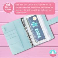 Platzhalter Glühwürmchen - 50 100 200 500 1000 Euro - PDF A4 Download - passend für A6 Zippertaschen - Umschlagmethode Bild 4