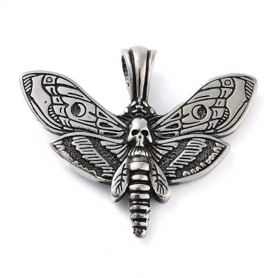 großer Anhänger, Edelstahl, Gothik