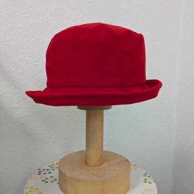 Stoffhut Buckethat Fischerhut Rot Nicki