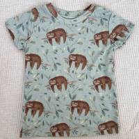 Tshirt  Bio Lyocell Merinowolle Faultier