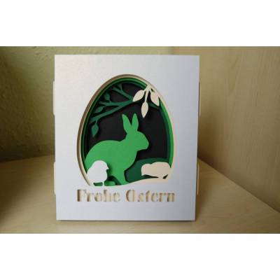 3D-Tunnelkarte zu Ostern zum Selbermachen (PDF und SVG-Datei)