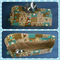 Anleitung und Schnitt Bestecktasche und Kinderbestecktasche Bild 4