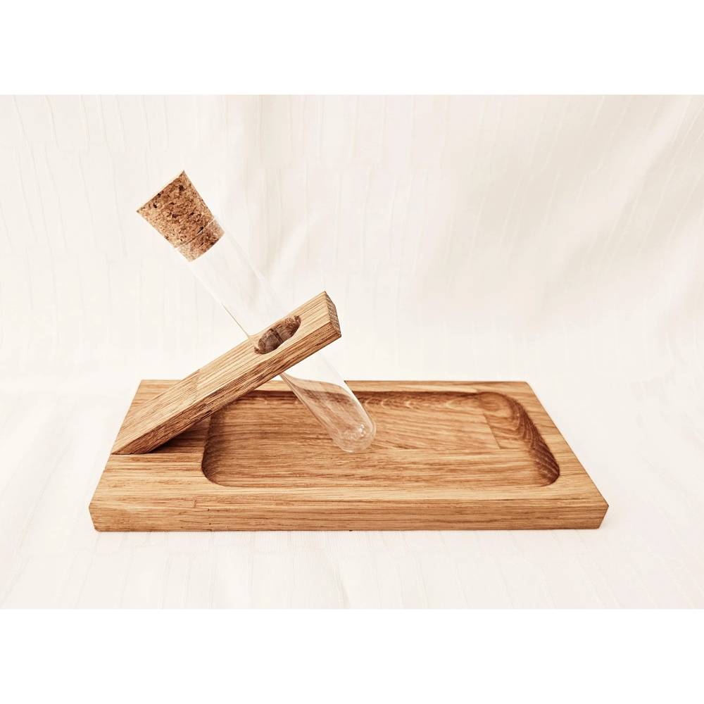 Holzsockel & Tablett - Naturholz Für Deko, Kerzen & Vasen