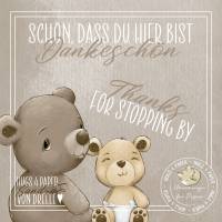 Schwangerschaft ankündigen Geschenkschachtel mit Babysocken Bild 10