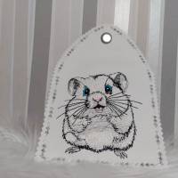 Maus Scribble 10*10cm Bild 3