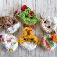 Kleine Knotenbeutel - Ostern - Häkelanleitung Bild 2