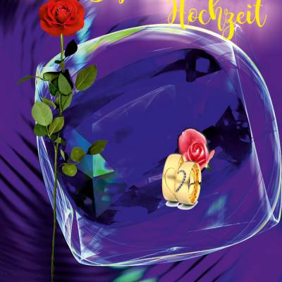 Glückwünsche zur Saphir - Hochzeit - 24. Hochzeitstag.