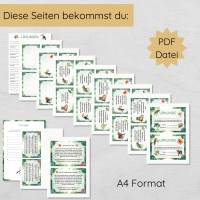 Dschungel Indoor Schnitzeljagd für Zuhause mit 20 Hinweisen, Urkunde, Geschichte & mehr für Kinder zum Ausdrucken Bild 2