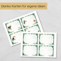 Dschungel Indoor Schnitzeljagd für Zuhause mit 20 Hinweisen, Urkunde, Geschichte & mehr für Kinder zum Ausdrucken Bild 6