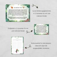 Dschungel Indoor Schnitzeljagd für Zuhause mit 20 Hinweisen, Urkunde, Geschichte & mehr für Kinder zum Ausdrucken Bild 8
