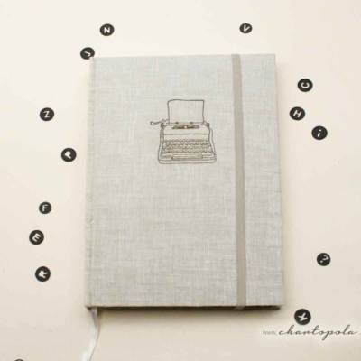 Handgebundenes Notizbuch