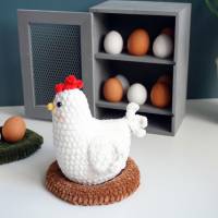 Häkelanleitung Huhn im Nest - PDF Datei deutsch Bild 10