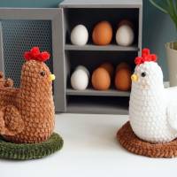 Häkelanleitung Huhn im Nest - PDF Datei deutsch Bild 4