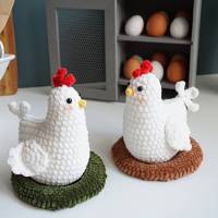 Häkelanleitung Huhn im Nest - PDF Datei deutsch Bild 5