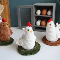 Häkelanleitung Huhn im Nest - PDF Datei deutsch Bild 6
