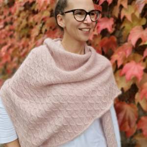 Strick-Anleitung Tuch KUMMA (DE) Bild 1