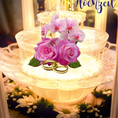 Glückwünsche zur Porzellan - Hochzeit - 20. Hochzeitstag.