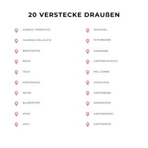 Outdoor Schnitzeljagd für Kinder, Schatzsuche Garten, Schatzsuche für Zuhause  Schnitzeljagd Kindergeburtstag Bild 7