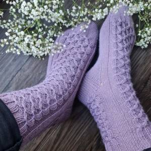 Strick-Anleitung Socken MIKULA (DE) Bild 1