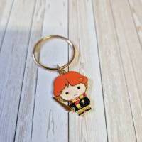 Schlüsselanhänger kleiner Zauberer Schlüsselring mit Anhänger Keyring Bild 1