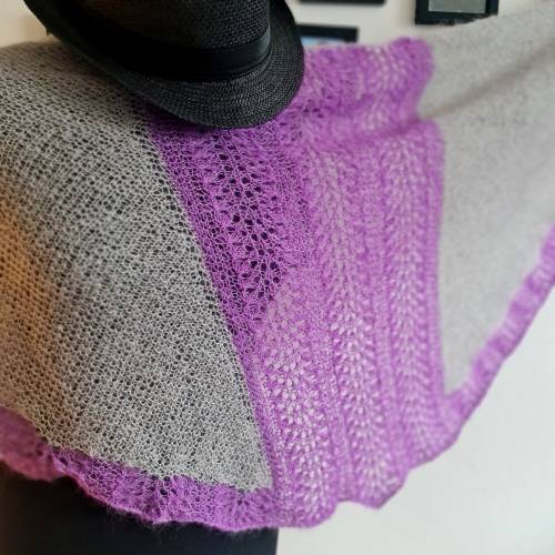 Strick-Anleitung Tuch COSETTA (DE)