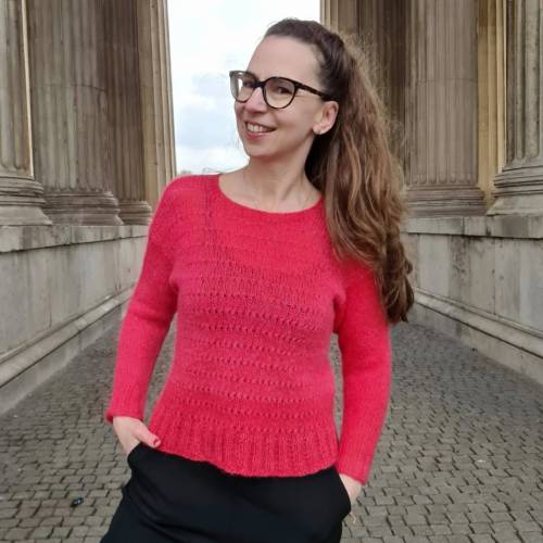 Strick-Anleitung Sweater LANINA (DE)