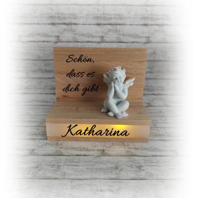 versch. Aufsteller, Engel, Baby, Schwester, Geschenkidee, personalisiert, Handmade