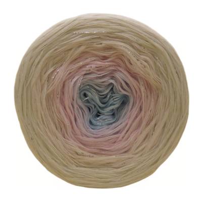 handgewickelter Bobbel mit Glitzerfaden - Nr. 220U