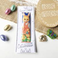 Druckvorlage Schokololly - Ostergeschenk Mitarbeiter - Kollegen - Arbeiten an Ostern - ausdrucken - Mitbringsel - Schoko Bild 1