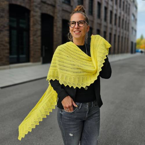 Strick-Anleitung Tuch SUBITA (DE)