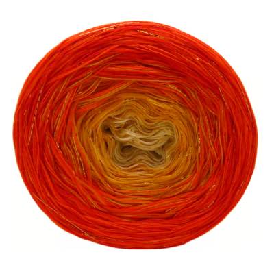 handgewickelter Bobbel mit Glitzerfaden - Nr. 219