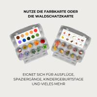 Waldschatzsuche Waldbingo für Kinder Schnitzeljagd; Kindergeburtstag spiel PDF Download Bild 3