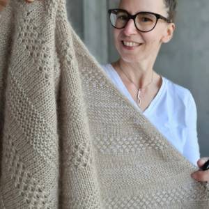 Strick-Anleitung Tuch LANINA (DE) Bild 3