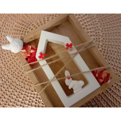 Holzset | Ostern | Osterhase | Geschenkset | Dekoration