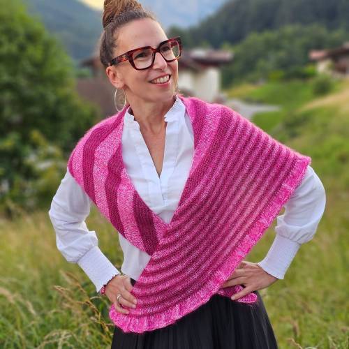 Strick-Anleitung Tuch KAHA (DE)