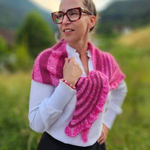 Strick-Anleitung Tuch KAHA (DE) Bild 2